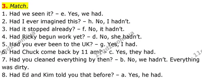 Стр.64 (3) — ГДЗ зошит grammar Англійська мова 7 клас Карпюк — ГДЗ зошит grammar Англійська мова 7 клас Карпюк