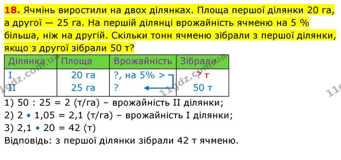 №8 (18) — ГДЗ Математика 5 клас Кравчук — ГДЗ Математика 5 клас Кравчук