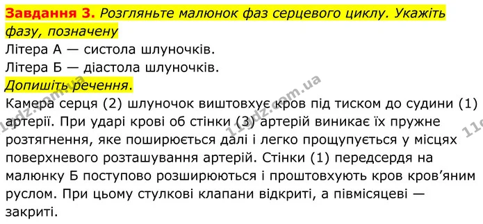 Стор. 74 — 3 — ГДЗ Робочий зошит біологія 8 клас Мирна — ГДЗ Робочий зошит біологія 8 клас Мирна