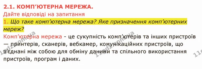 2.1 (1) — ГДЗ Інформатика 5 клас Ривкінд