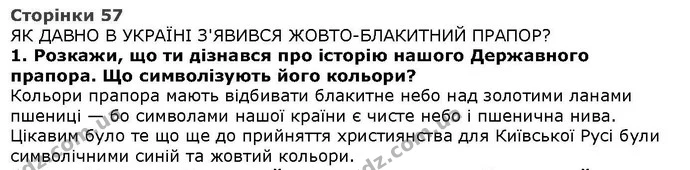 Стор. 57 — 1 — ГДЗ Літературне читання 4 клас Савченко — ГДЗ Літературне читання 4 клас Савченко