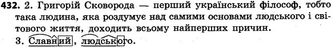 432 — ГДЗ Українська мова 4 клас Варзацька