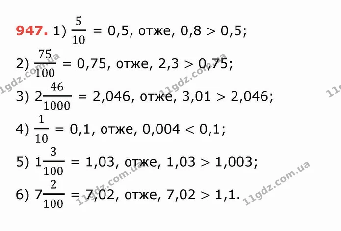 ГДЗ Математика 5 клас Тарасенкова — ГДЗ Математика 5 клас Тарасенкова