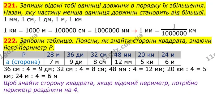 221. До Нового року дівчата й хлопці 3 класу виготовили 90 паперових гірлянд. Третину гірлянд вони подарували другокласникам. Скільки — ГДЗ Математика 3 клас Заїка 1-2 ч.