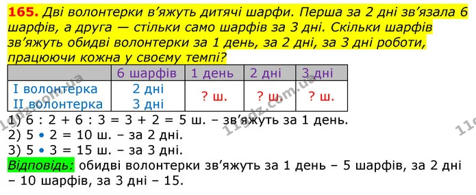 165. Випиши нерівності, що містять змінну. — ГДЗ Математика 3 клас Заїка 1-2 ч.