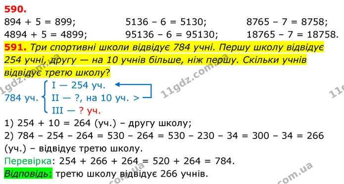 ГДЗ Математика 4 клас Листопад — ГДЗ Математика 4 клас Листопад