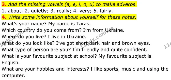 3. Add the missing vowels (a, e, i, o, u) to make adverbs. — ГДЗ робочий зошит Англійська мова 8 клас Гарет Джонс 2025