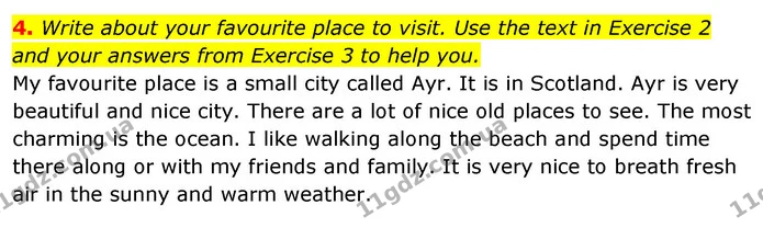 3. Answer the questions in Exercise 1 so that they are true for you. — ГДЗ Робочий зошит Англійська мова 5 клас Коста (prepare 5)