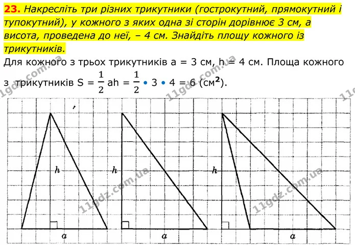 23 — ГДЗ Геометрія 8 клас Істер