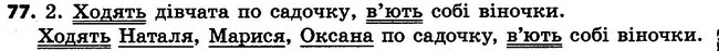 77 — ГДЗ Українська мова 4 клас Варзацька
