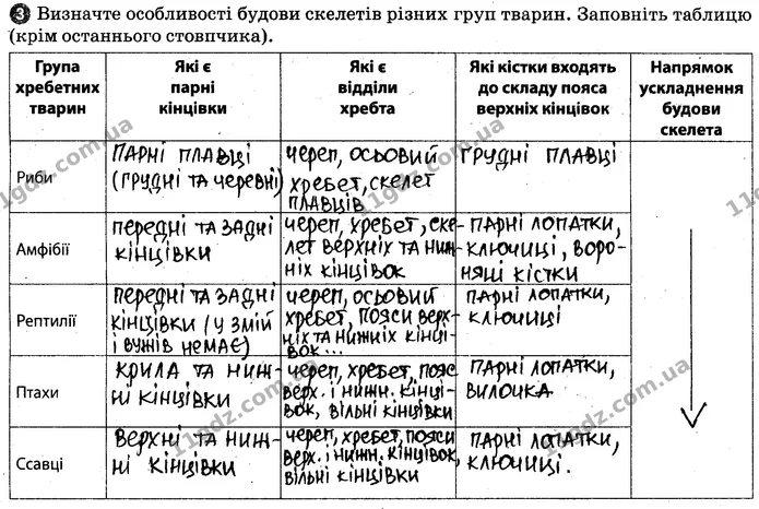 Пр.5 (3-4) — ГДЗ Робочий зошит Біологія 7 клас Задорожний — ГДЗ Робочий зошит Біологія 7 клас Задорожний