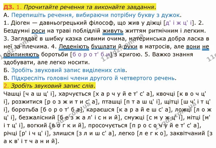 §44 ДЗ — ГДЗ Українська мова 5 клас Авраменко 2022 — ГДЗ Українська мова 5 клас Авраменко 2022