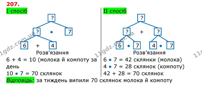 207. Яка рівність неправильна? Чому? Запиши цю рівність правильно. — ГДЗ Математика 3 клас Заїка 1-2 ч.