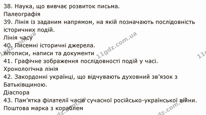 § 36 Узагальнення з курсу — частина 38 — ГДЗ Вступ до історії України 5 клас Щупак