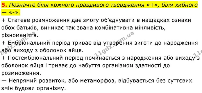 1. Визначте поняття. — частина 5 — ГДЗ Робочий зошит Біологія 8 клас Тагліна (2025)