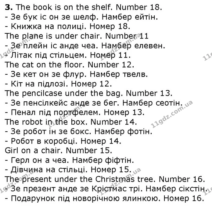 Стор. 57 — 3 — ГДЗ Англійська мова 2 клас Карпюк 2019 — ГДЗ Англійська мова 2 клас Карпюк 2019