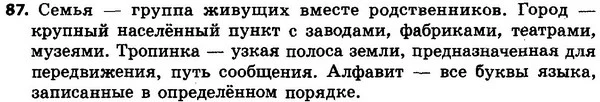 87 — ГДЗ Русский язык 4 класс Сильнова, Каневская 2015
