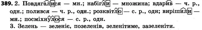 389 — ГДЗ Українська мова 4 клас Варзацька