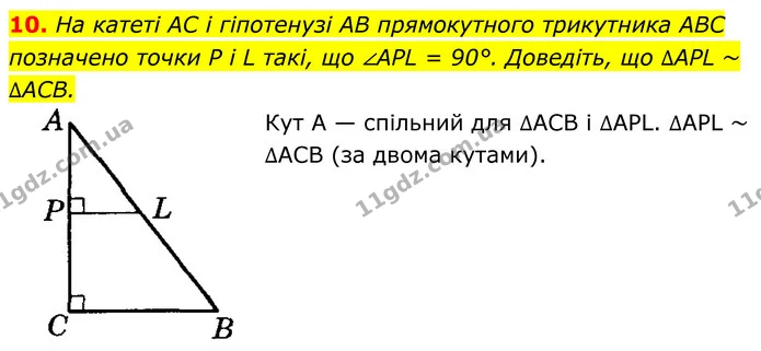 10 — ГДЗ Геометрія 8 клас Істер