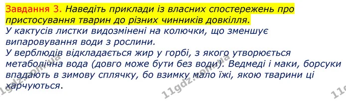 Стор. 97 — 3 — ГДЗ Робочий зошит з Біології 7 клас Яременко — ГДЗ Робочий зошит з Біології 7 клас Яременко