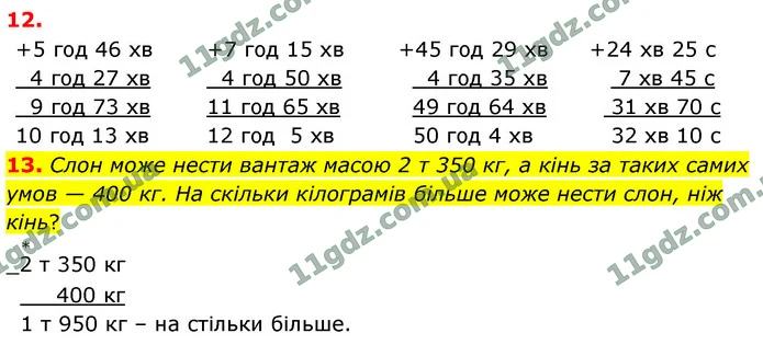 Стор. 102 — 12-13 — ГДЗ Математика 4 клас Логачевська 1-2 ч. 2021 — ГДЗ Математика 4 клас Логачевська 1-2 ч. 2021