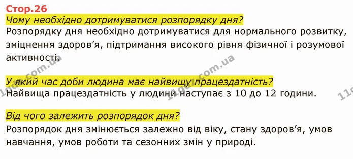 Що таке здоров’я? — ГДЗ Я досліджую світ 4 клас Грущинська 1-2 ч.