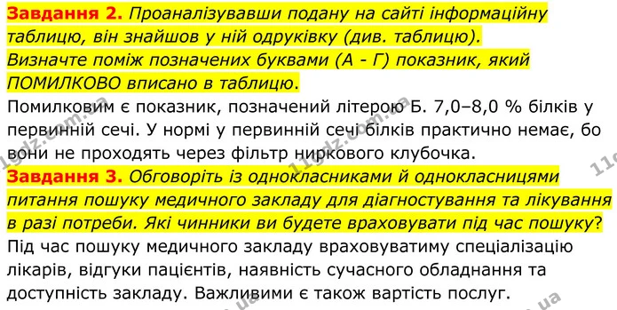 Стор. 72 — 2-3 — ГДЗ робочий зошит Біологія 8 клас Андерсон — ГДЗ робочий зошит Біологія 8 клас Андерсон