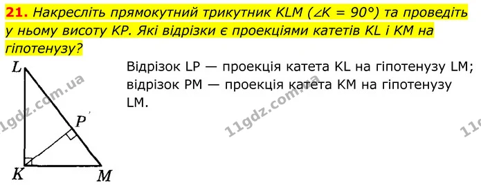 21 — ГДЗ Геометрія 8 клас Істер