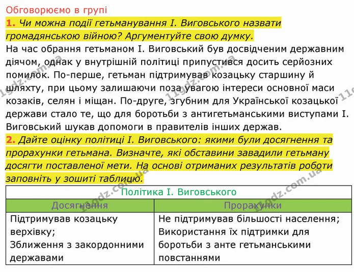 2. Упорядкуйте події стрічки часу в хронологічній послідовності і виконайте завдання: а) назвіть дати згаданих історичних подій; б) — ГДЗ Історія України 8 клас Щупак