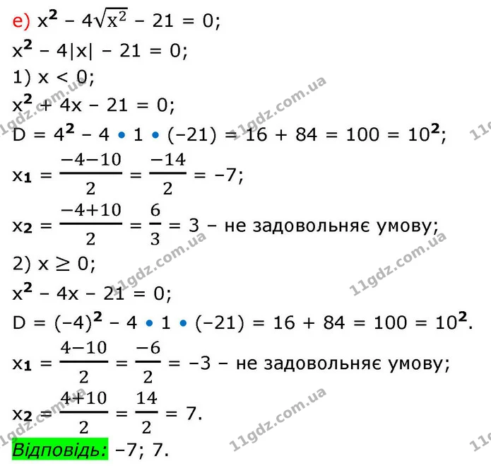 994 (е) — ГДЗ Алгебра 8 клас Бевз — ГДЗ Алгебра 8 клас Бевз