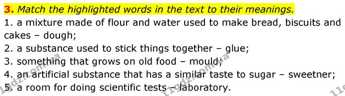 3. Match the highlighted words in the text to their meanings. — ГДЗ робочий зошит Англійська мова 8 клас Гарет Джонс 2025