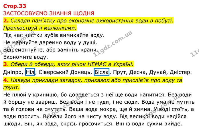 2. Склади пам’ятку про економне використання води в побуті. Проілюструй її малюнками. — ГДЗ Робочий зошит Я досліджую світ 4 клас Грущинська