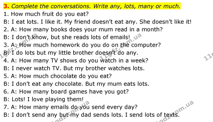 2. Match the questions in Exercise 1 with the answers below. — ГДЗ Робочий зошит Англійська мова 5 клас Коста (prepare 5)