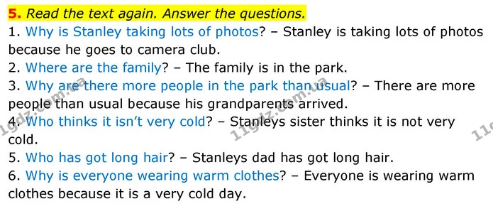 3. Read the blog. Who is visiting Stanley this week? — ГДЗ Робочий зошит Англійська мова 5 клас Коста (prepare 5)