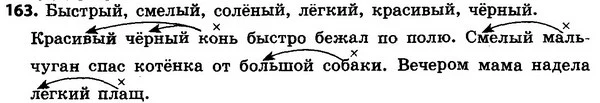 163 — ГДЗ Русский язык 4 класс Сильнова, Каневская 2015