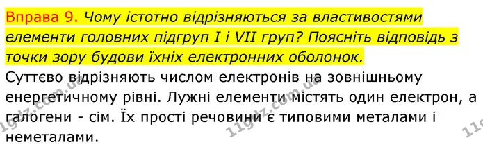 §14 Впр.9 — ГДЗ Хімія 8 клас Григорович 2021 — ГДЗ Хімія 8 клас Григорович 2021