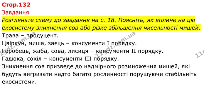 Стор. 132 — 0 — ГДЗ Біологія 7 клас Тагліна — ГДЗ Біологія 7 клас Тагліна