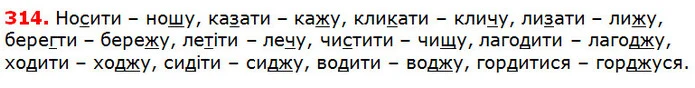 314 — ГДЗ Українська мова 5 клас Глазова 2018 — ГДЗ Українська мова 5 клас Глазова 2018