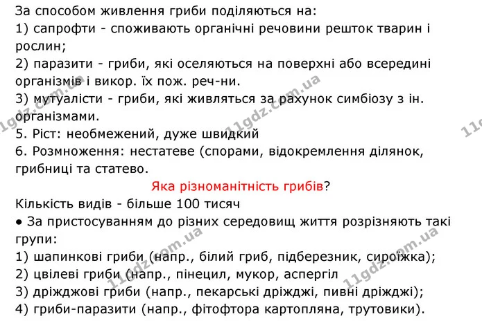 Стор. 89 — 2 — ГДЗ Робочий зошит Біологія 6 клас Соболь — ГДЗ Робочий зошит Біологія 6 клас Соболь
