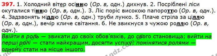 397 — ГДЗ Українська мова 5 клас Глазова 2018 — ГДЗ Українська мова 5 клас Глазова 2018