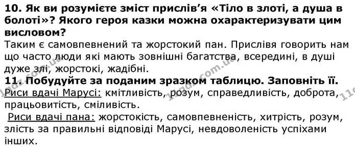 Стор. 37 — 10-11 — ГДЗ Українська література 5 клас Авраменко 2018 — ГДЗ Українська література 5 клас Авраменко 2018