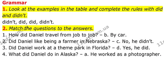 1. Read the article quickly. Where did Nina and Julia do work experience? — ГДЗ Англійська мова 6 клас Коста (Prepare 6)