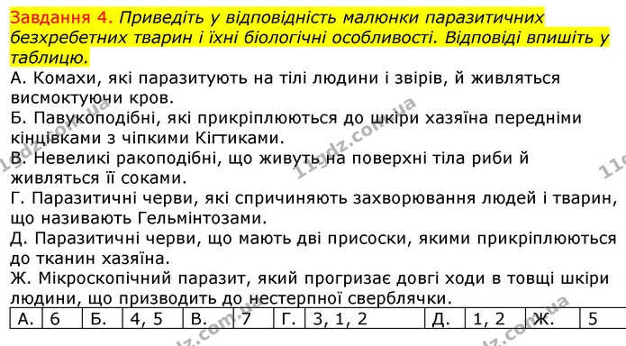 Стор. 38 — 4 — ГДЗ Робочий зошит з Біології 7 клас Яременко — ГДЗ Робочий зошит з Біології 7 клас Яременко