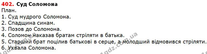 402 — ГДЗ Українська мова 5 клас Глазова 2018 — ГДЗ Українська мова 5 клас Глазова 2018