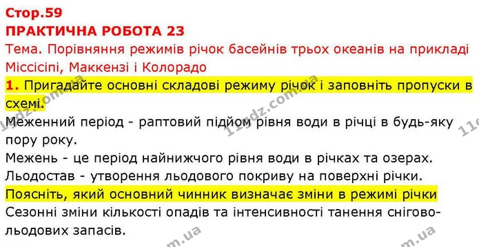 Пр.23 (1) — ГДЗ зошит для практичних Географія 7 клас Довгань — ГДЗ зошит для практичних Географія 7 клас Довгань