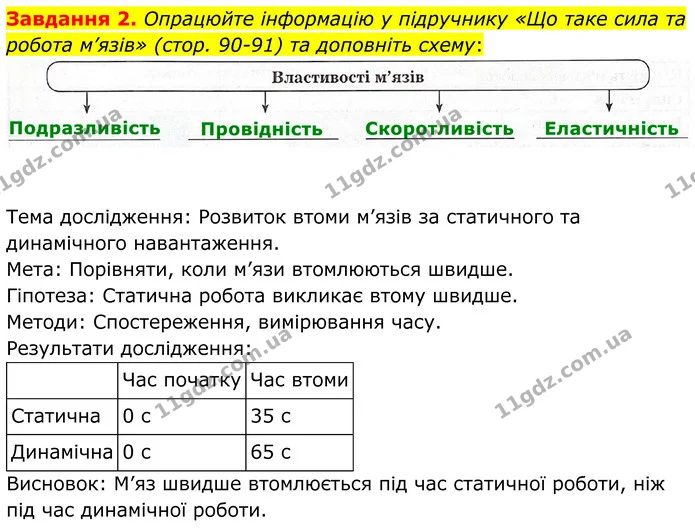 Стор. 45 — 2-3 — ГДЗ Робочий зошит біологія 8 клас Мирна — ГДЗ Робочий зошит біологія 8 клас Мирна