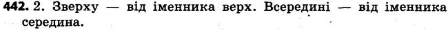 442 — ГДЗ Українська мова 4 клас Варзацька