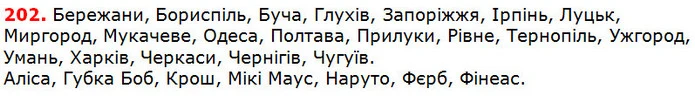 202 — ГДЗ Українська мова 5 клас Глазова 2018 — ГДЗ Українська мова 5 клас Глазова 2018