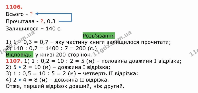 ГДЗ Математика 5 клас Тарасенкова — ГДЗ Математика 5 клас Тарасенкова