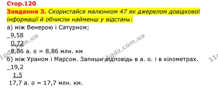 Стор. 120 — 3 — ГДЗ Пізнаємо природу 6 клас Коршевнюк — ГДЗ Пізнаємо природу 6 клас Коршевнюк